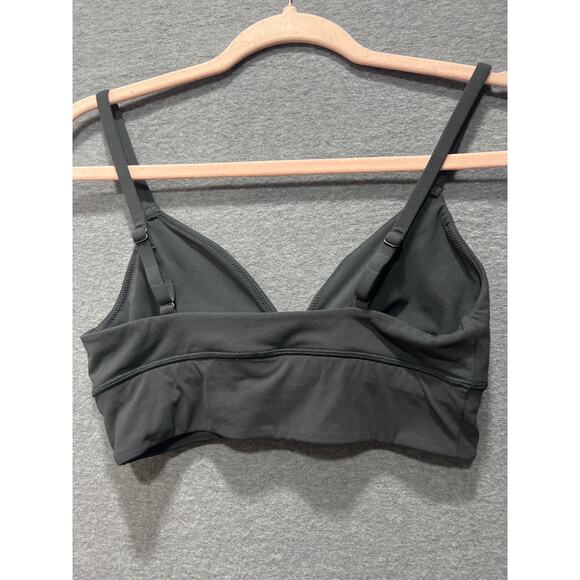 Skims Fits Everybody Scoop Bralette Bra Black Size Medium Black - Picture 4 of 5